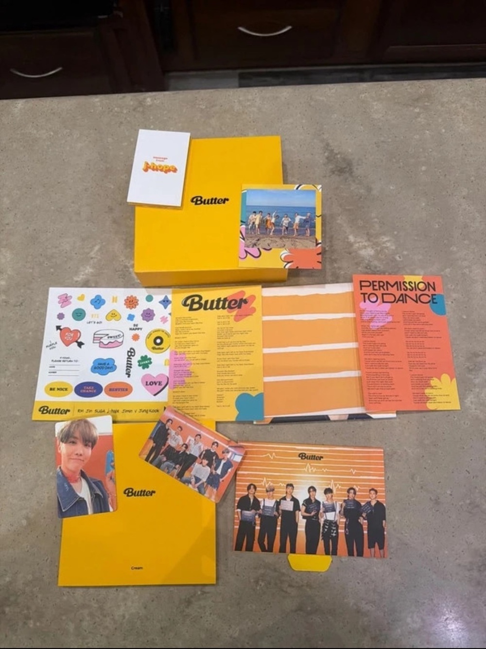 Bts butter cream album